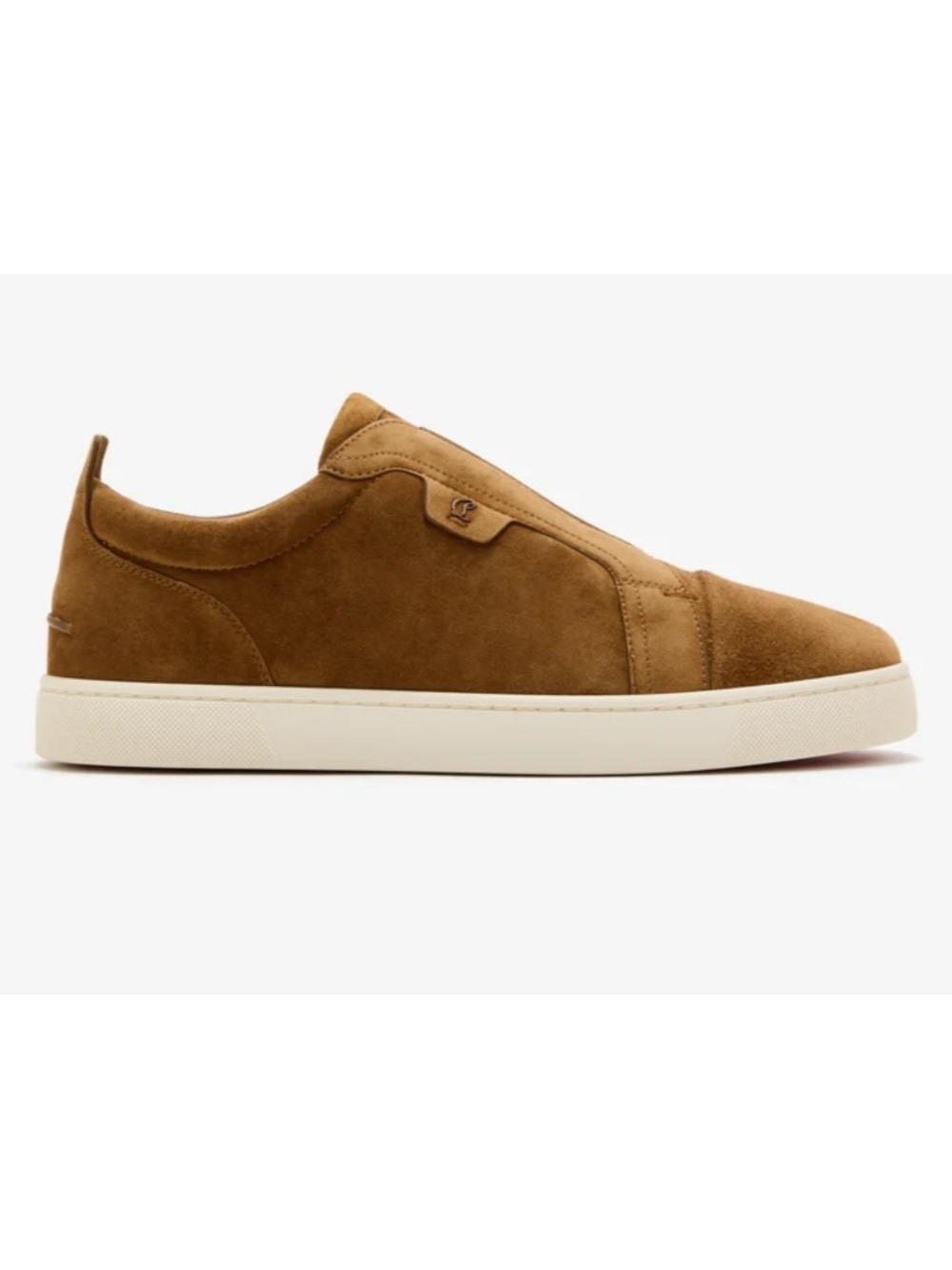 Christian Louboutin ST LOUIS suede slip on sneakers size 46.5 made in Italy